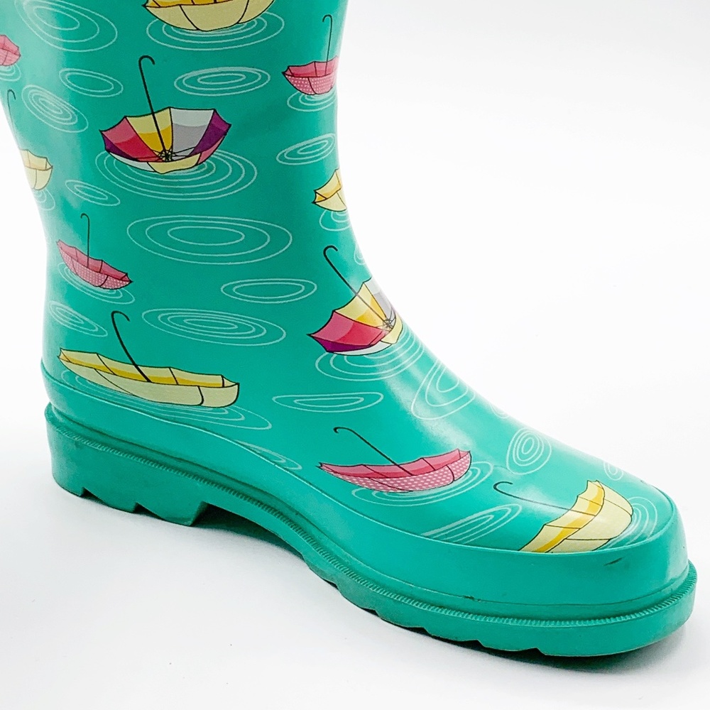 *SOLD* Western Chief Womens Size 8 Tall Rubber Rain Boots - Picture 11 of 16